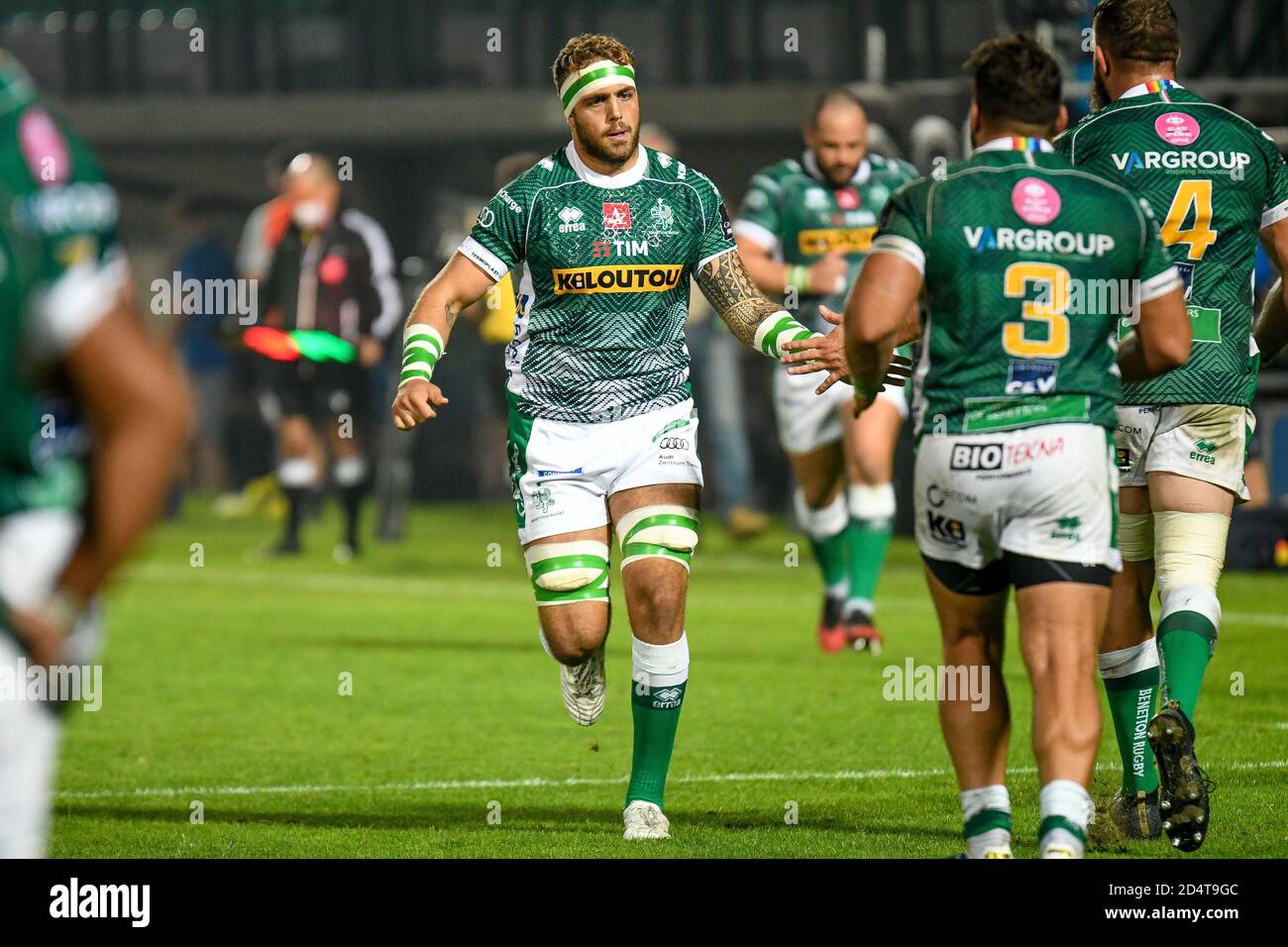 Iccolo Cannone Treviso During Benetton Treviso Vs Leinster Rugby Rugby Guinness Pro 14 Treviso Italy 10 Oct 2020 Credit Lm Ettore Griffoni Stock Photo Alamy