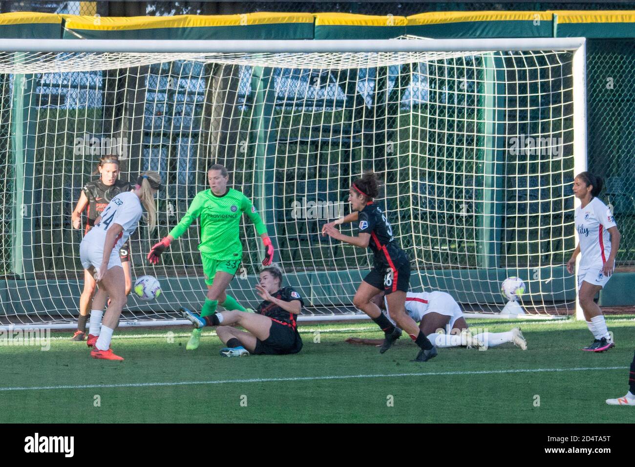 United States. 10th Oct, 2020. Balcer shot on goal during the