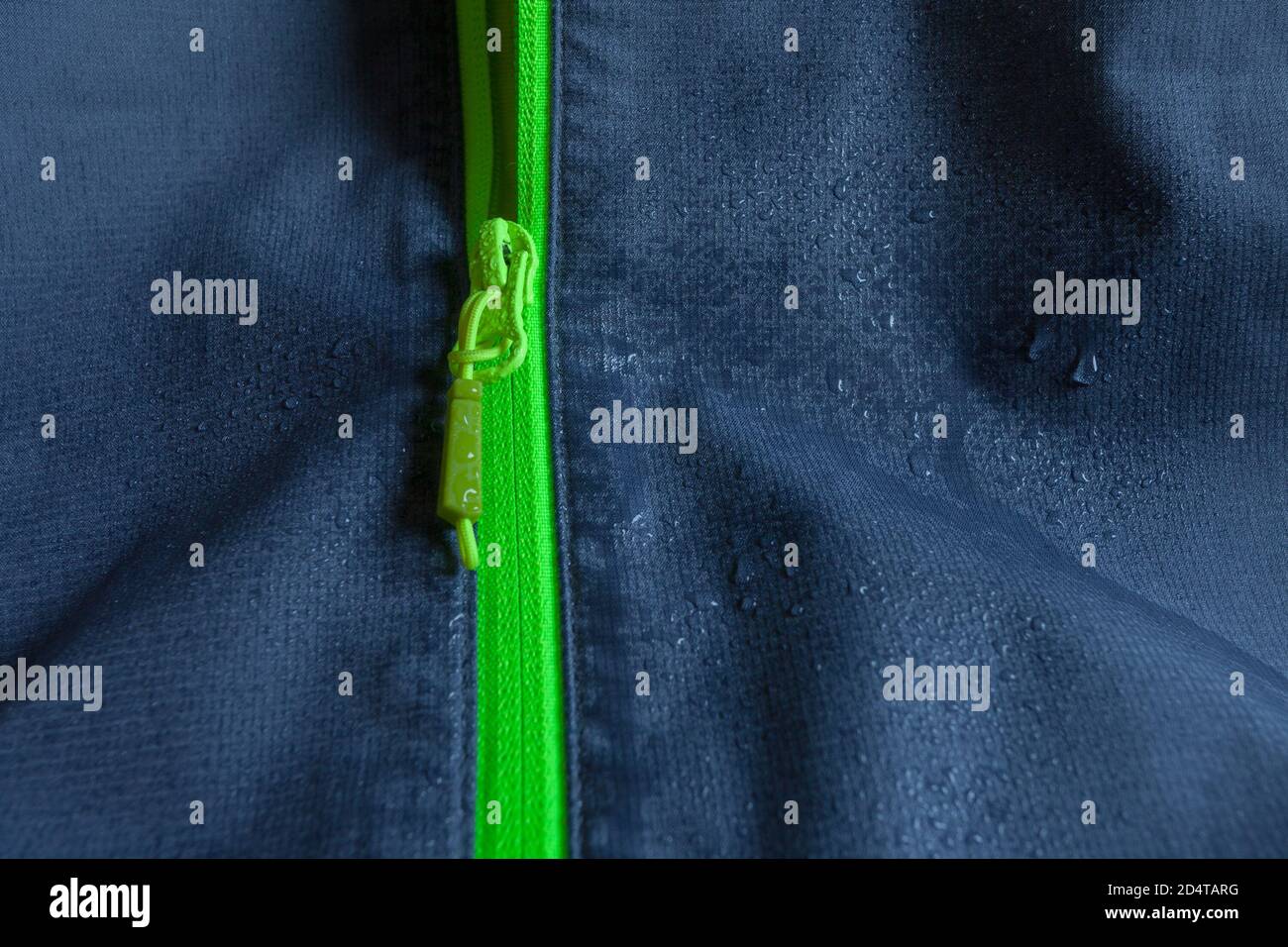 waterproof technology for mountain clothes Stock Photo
