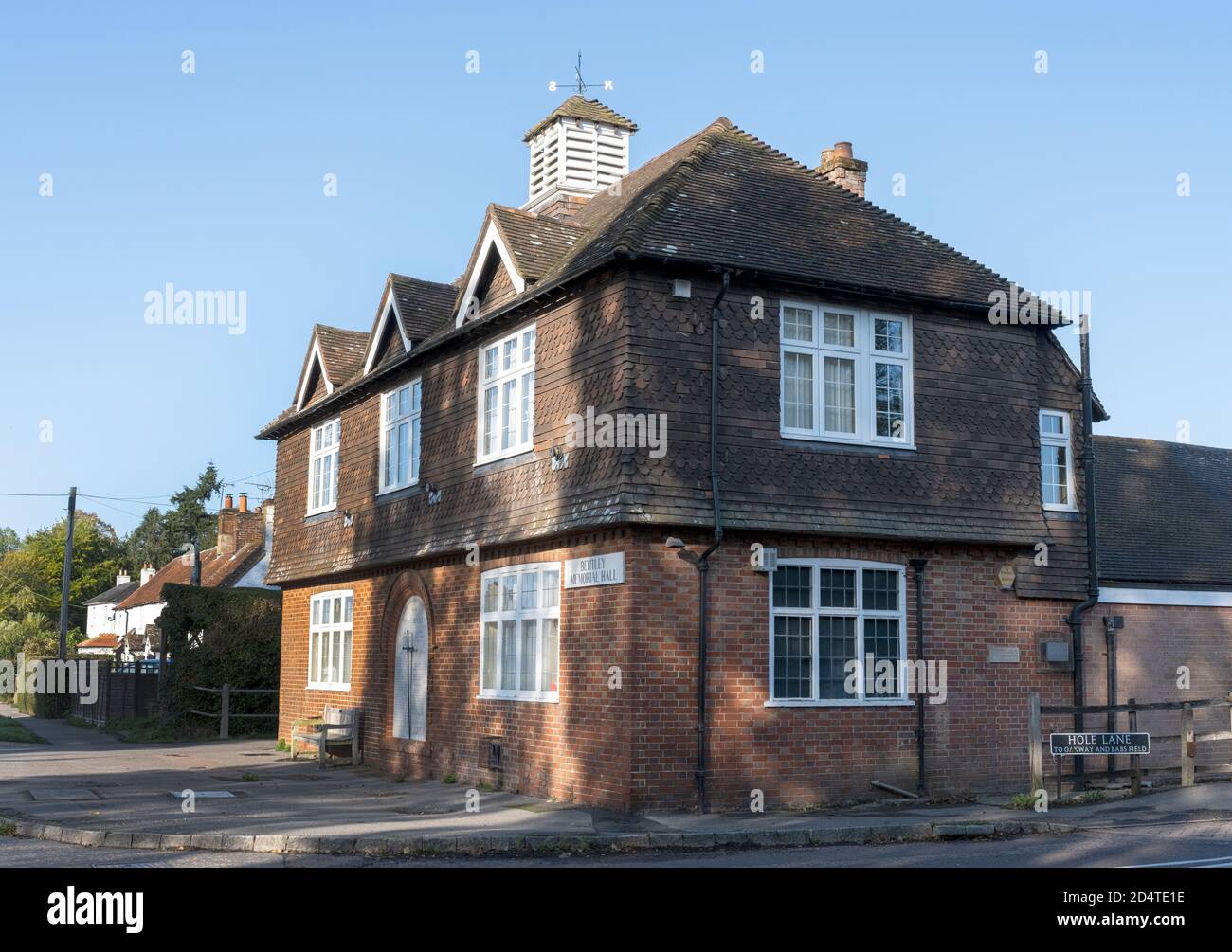 Bentley Memorial Hall village hall Bentley, Hampshire, England, UK