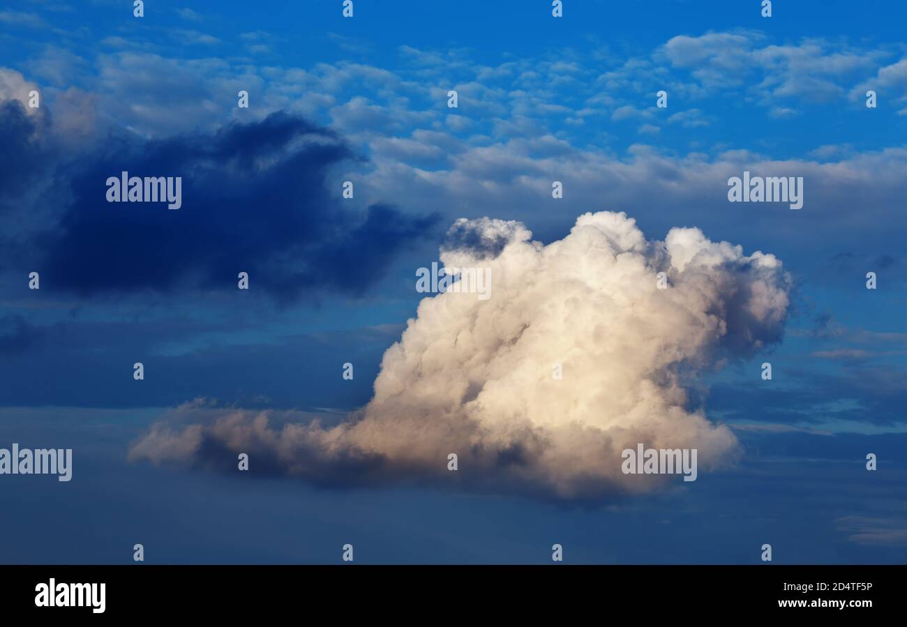 Dramatic stormy clouds as natural background Stock Photo - Alamy