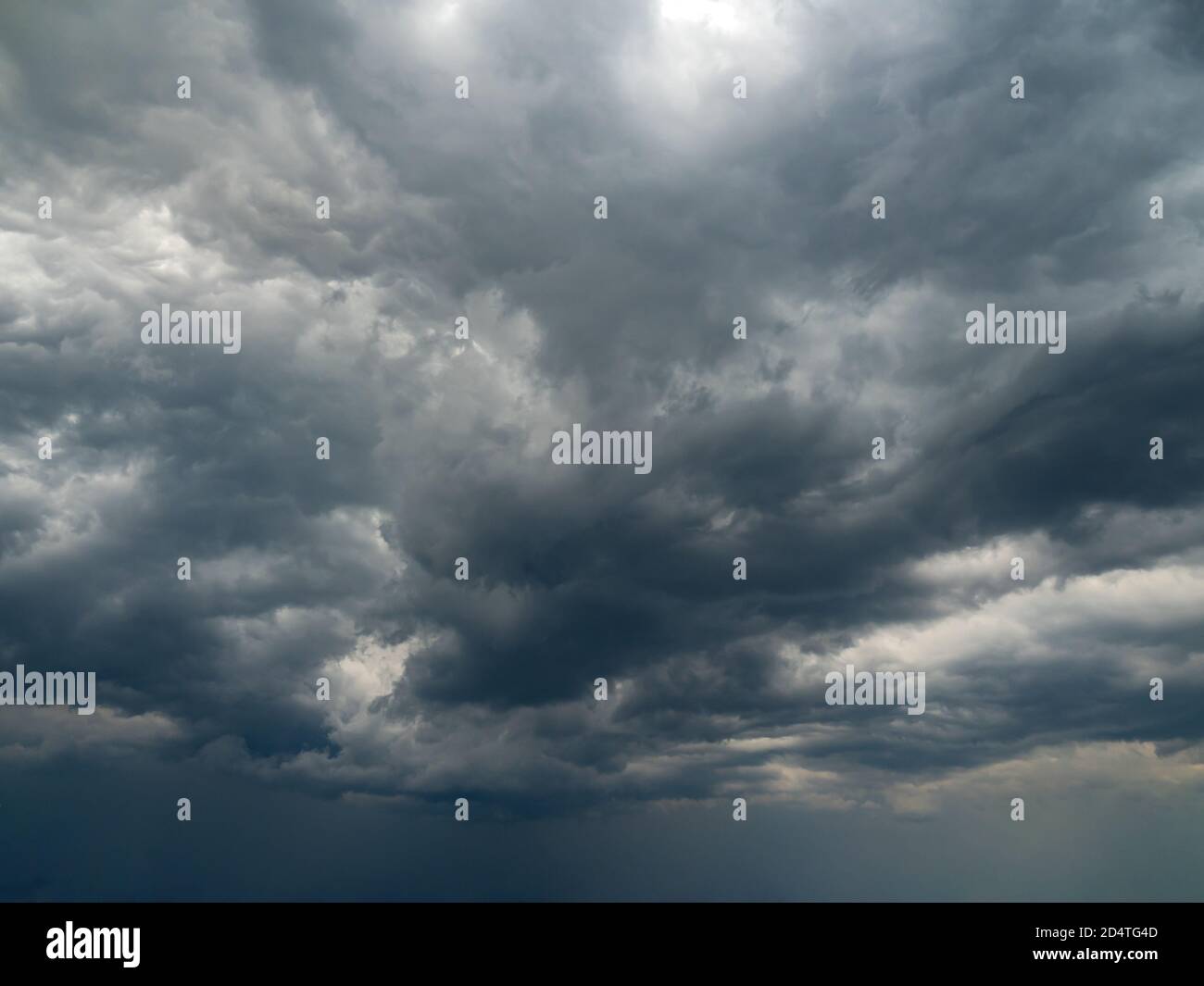 Dark dramatic cloudy sky on a stormy day Stock Photo - Alamy