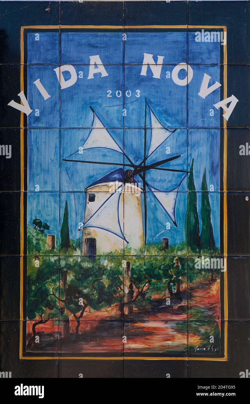 Cliff Richard's winery Adega Do Cantor in Guia,Algarve,Portugal Stock Photo
