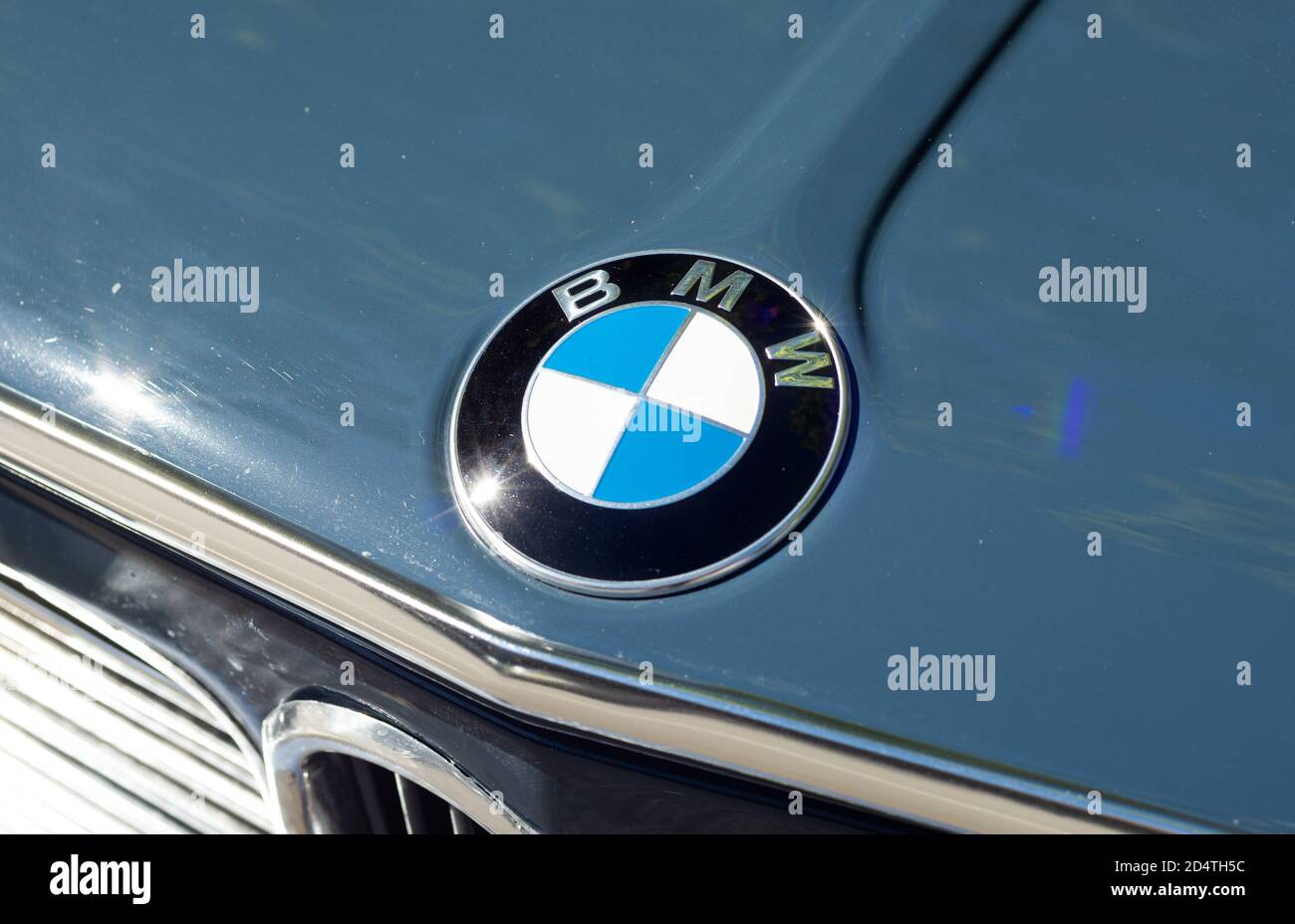 BMW 2002 badge Stock Photo Alamy