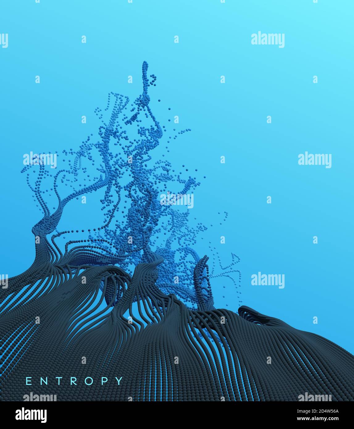 Water splash imitation. Abstract background. 3d vector illustration. Stock Vector