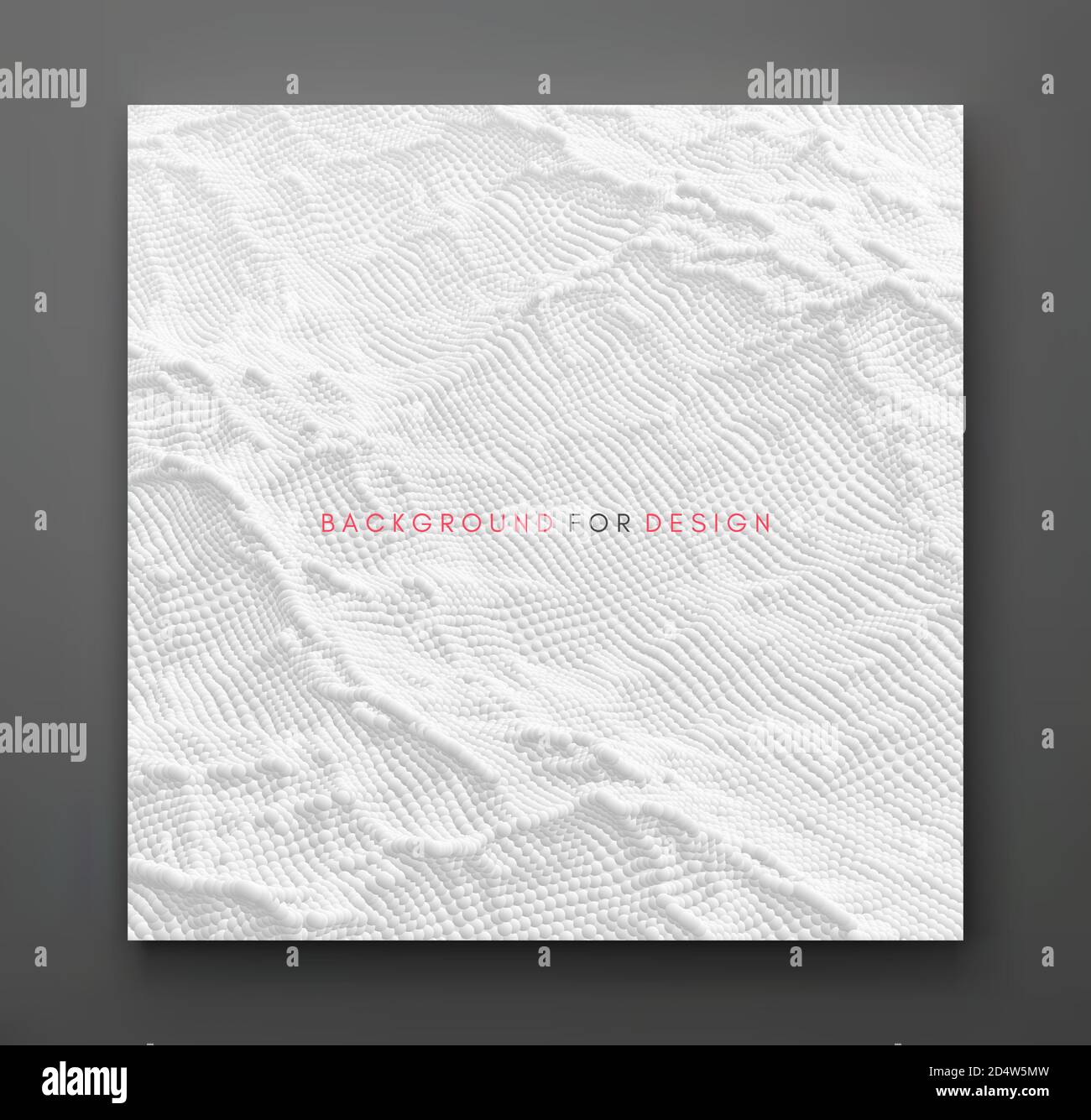 Abstact marble texture. Background with dynamic particles. 3d vector Illustration. Stock Vector