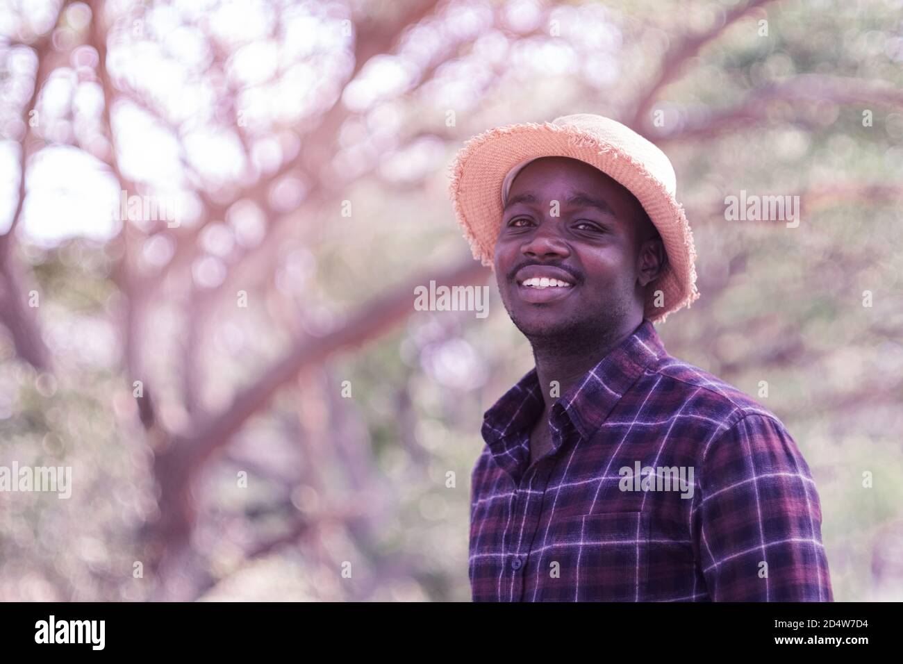 Friendly black african man portrait hi-res stock photography and images ...