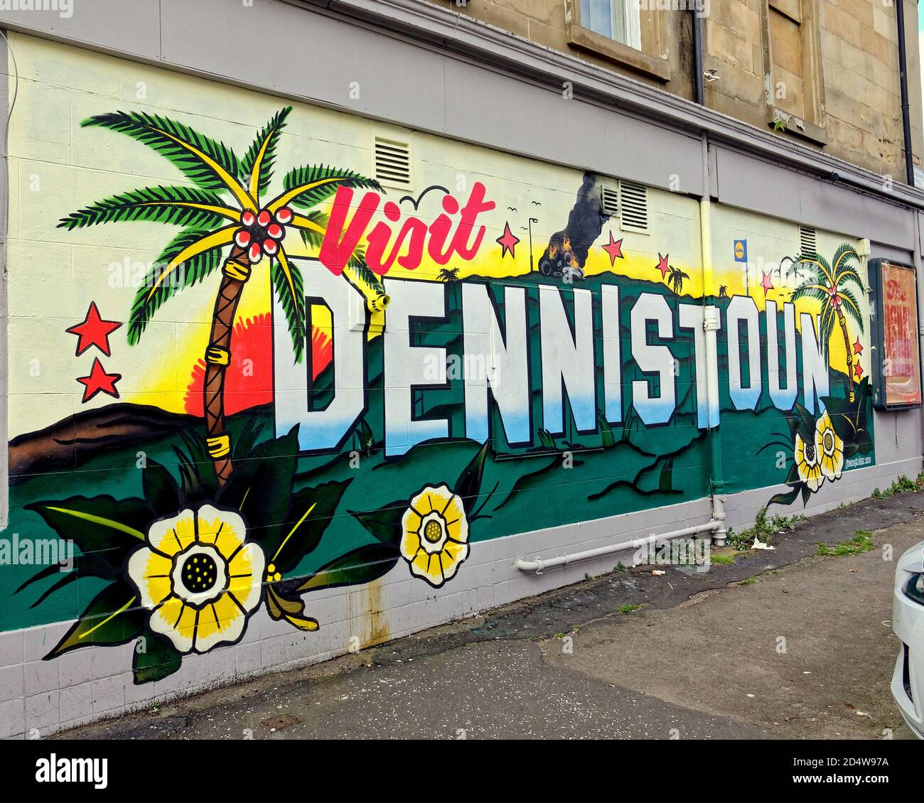 Glasgow, Scotland, UK, 11th October, 2020:Dennistoun voted eighth best place in the world to live by time out or eight h coolest place to live in the world. The gentrification of the east end working class area is reflected in the sites and people, Credit: Gerard Ferry/Alamy Live News Stock Photo