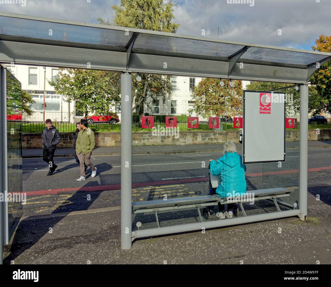 Glasgow, Scotland, UK, 11th October, 2020:Dennistoun voted eighth best place in the world to live by time out or eight h coolest place to live in the world. The gentrification of the east end working class area is reflected in the sites and people, Credit: Gerard Ferry/Alamy Live News Stock Photo