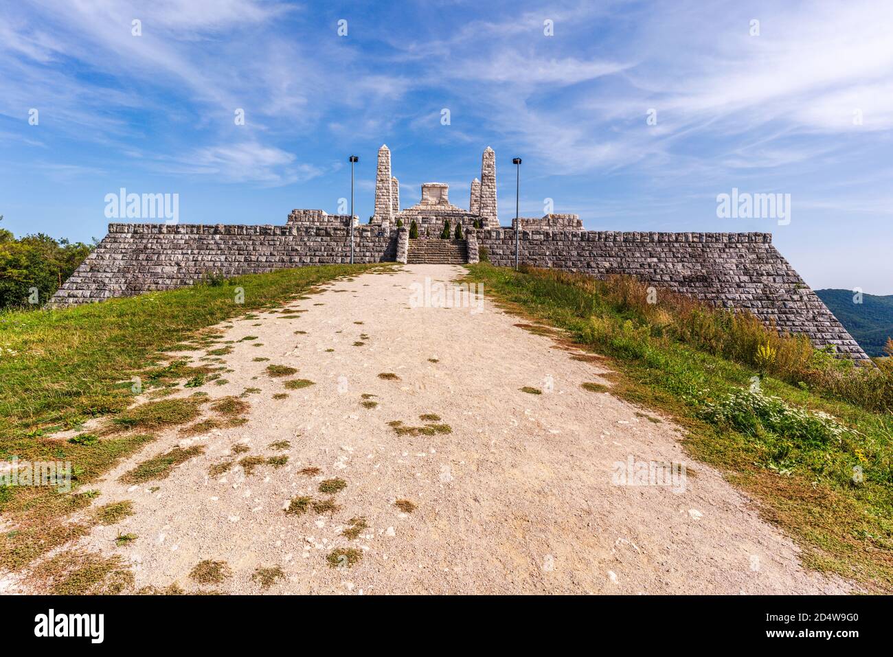 Mohyla Of Milan Rastislav Stefanik On The Bradlo Hill In Brezova Pod Bradlom Slovakia Stock Photo Alamy