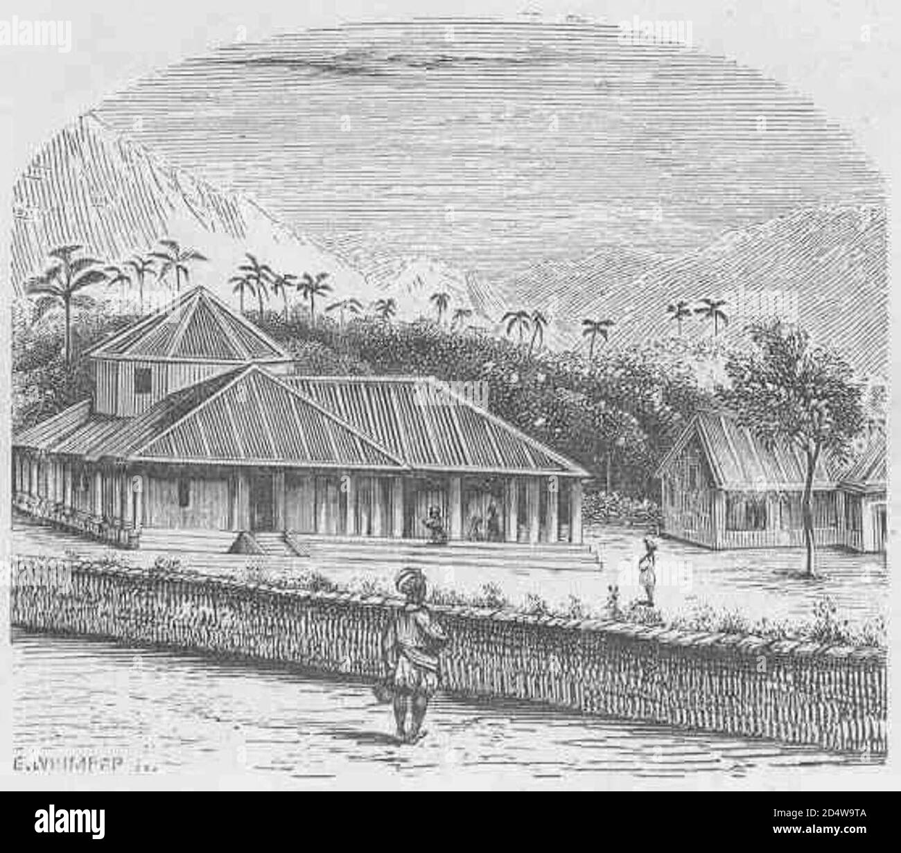 Nagercoil Seminary Stock Photo