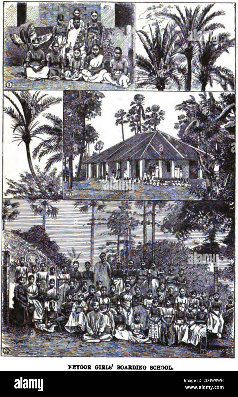 Neyoor Girl's Boarding School Stock Photo