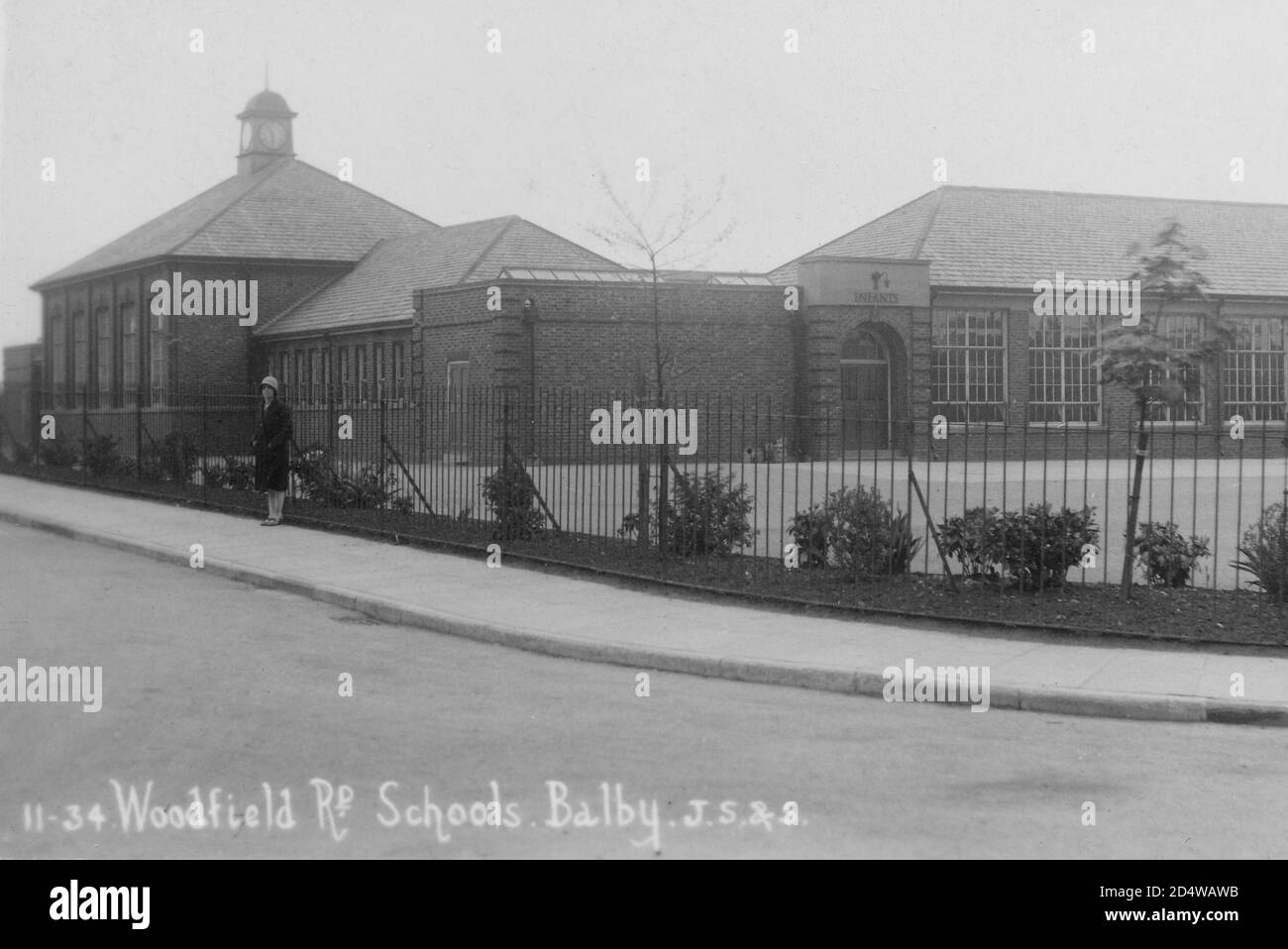 Woodfield road school Balby Stock Photo