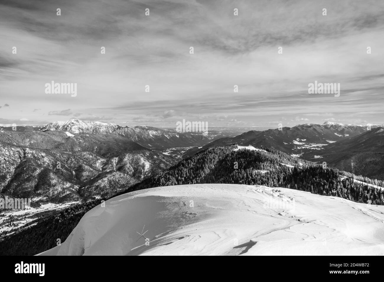 The peaks of Tarvisio in the italian alps Stock Photo - Alamy