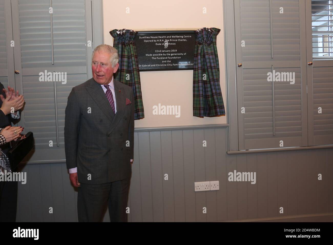 Dumfries House, Cumncok, Scotland 22 Jan 2019. HRH The Prince Charles