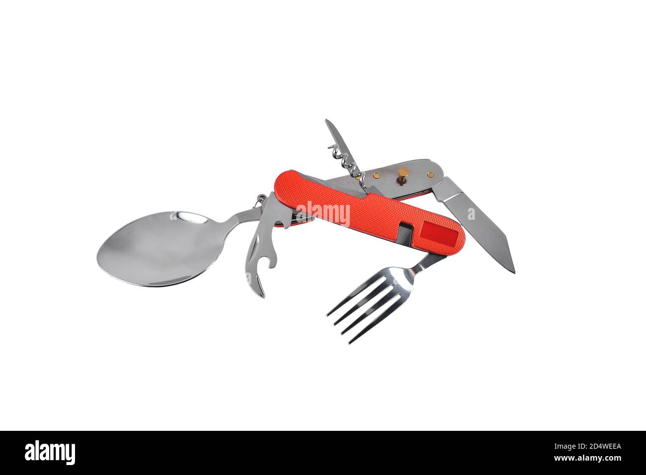 Travel tool spoon, fork, knife multifunctional set, utility knife with