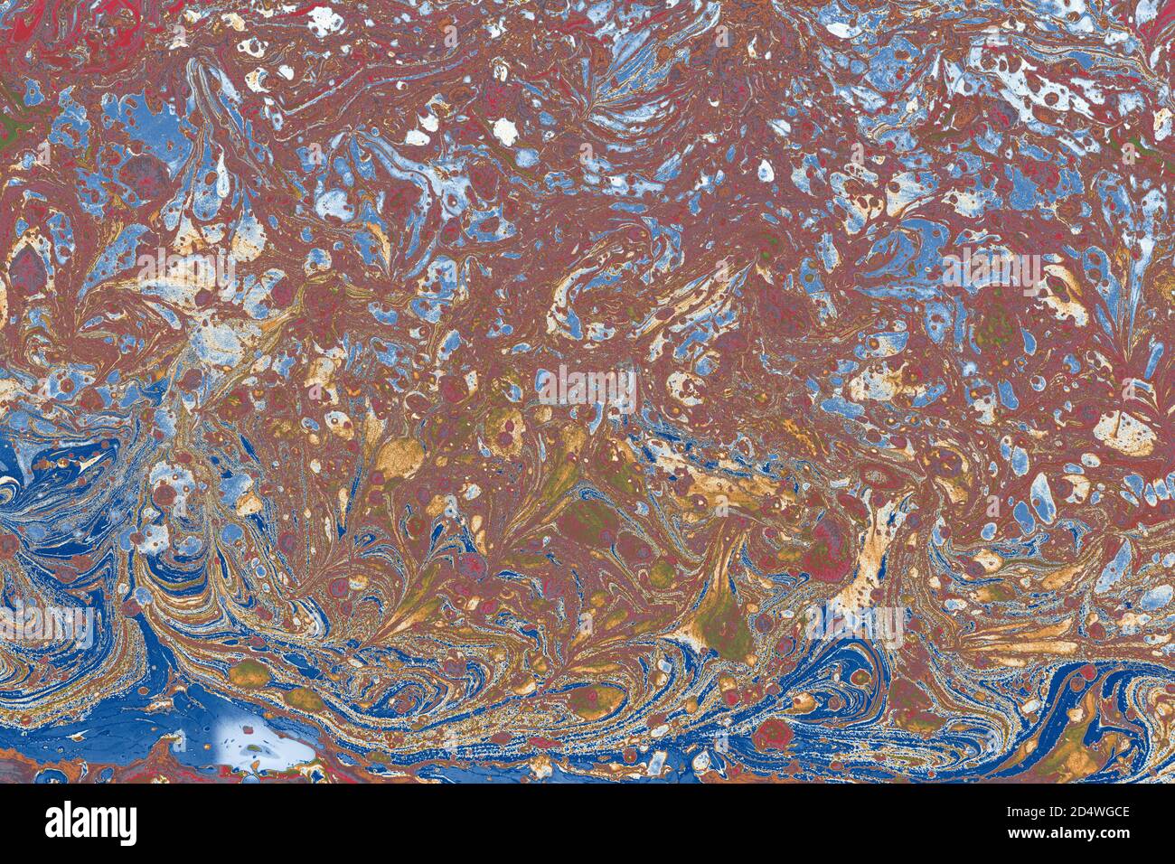 Abstract painting with mixed oily colors - perfect for wallpapers and ...