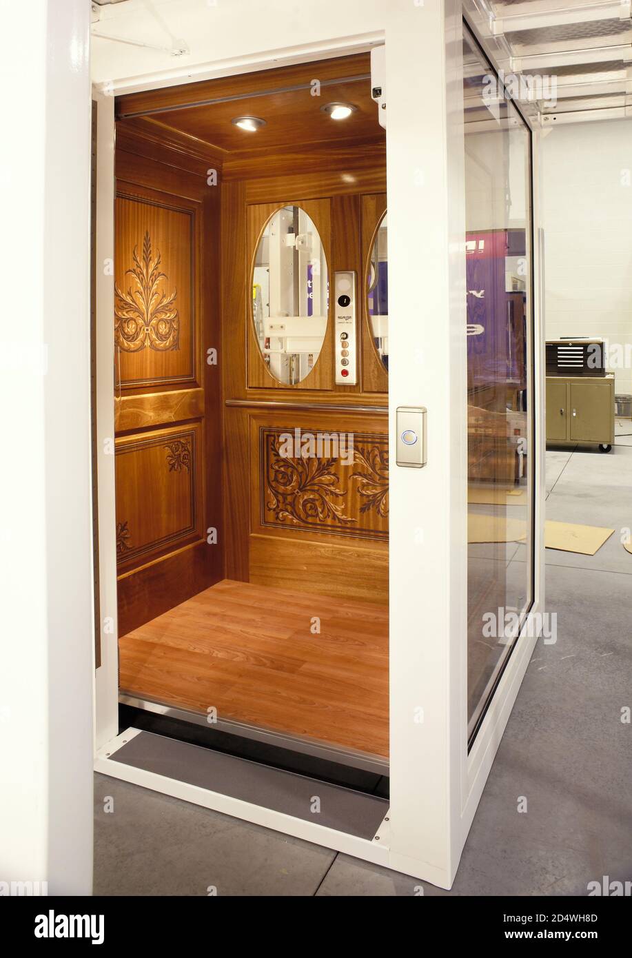 Picture of In home private elevator Stock Photo - Alamy
