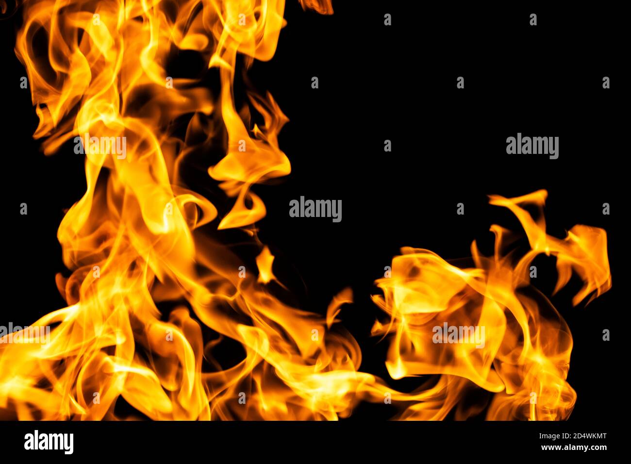 flames black background clipart