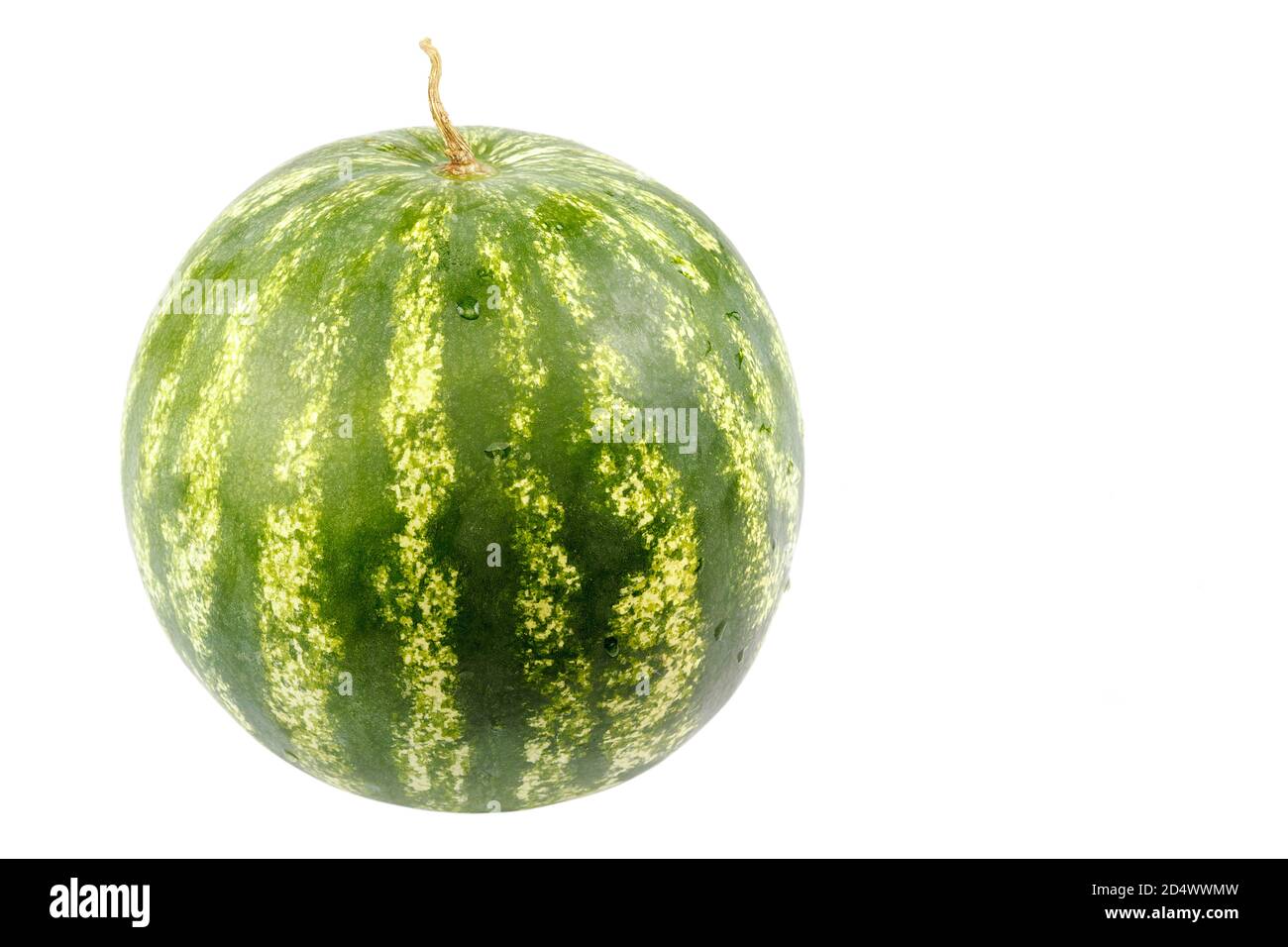 Fresh fruit of watermelon isolated on white background Stock Photo - Alamy