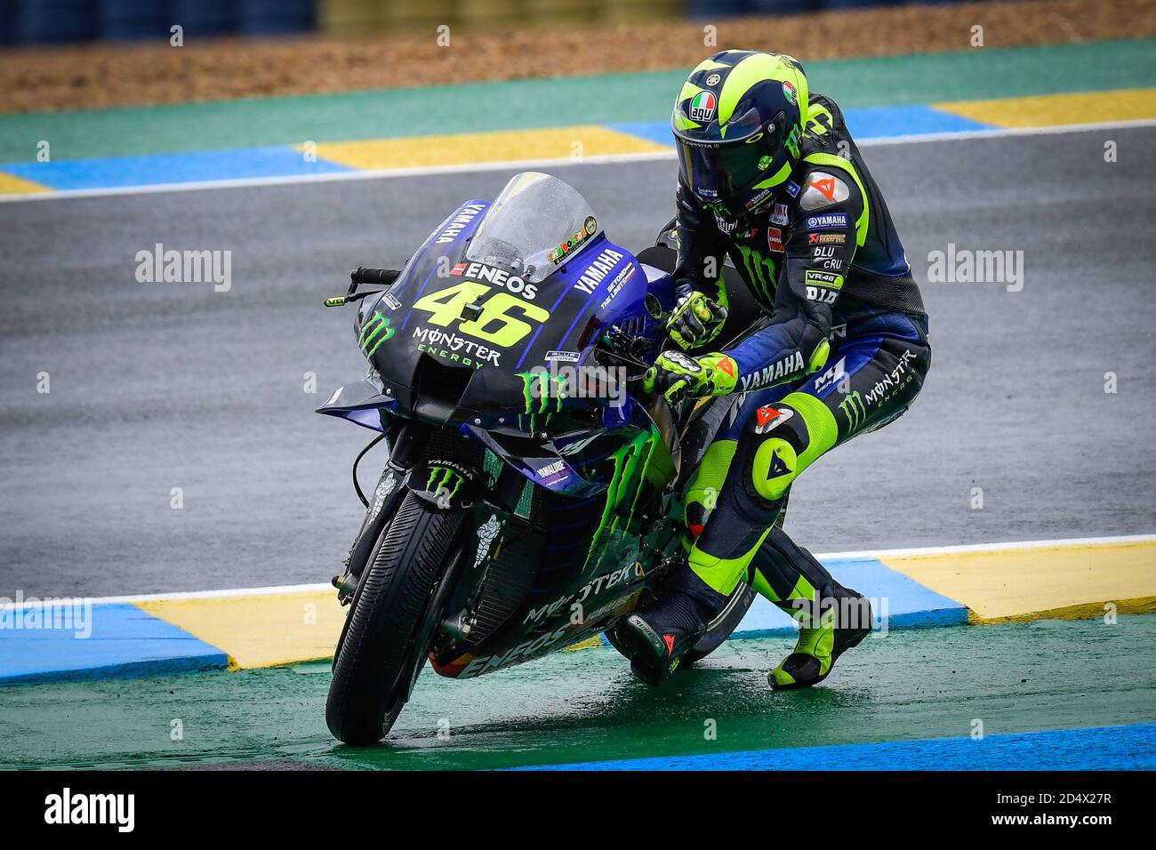 Le Mans, France. 11th Oct, 2020. Races of MotoGP Shark Helmets Grand Prix  de France at Le Mans Circuit. October 11, 2020 Carreras del Gran Premio  Shark Helmets de Francia de MotoGP