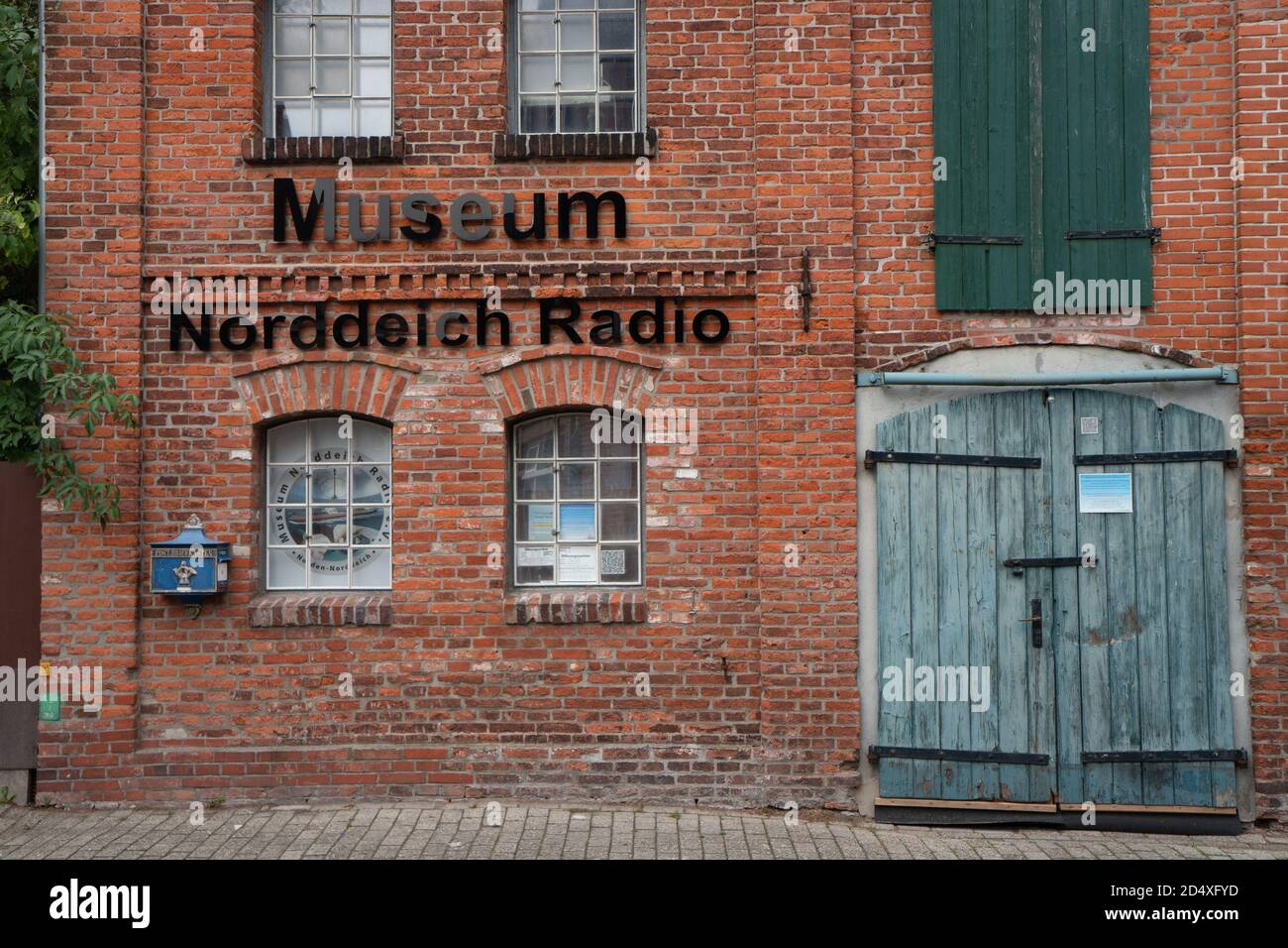 Museum of Norddeich Radio. Norden. Germany Stock Photo - Alamy