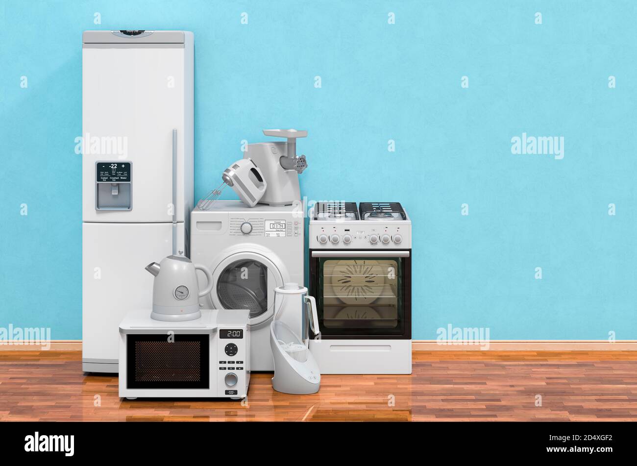 https://c8.alamy.com/comp/2D4XGF2/modern-kitchen-appliances-in-room-on-the-wooden-floor-3d-rendering-2D4XGF2.jpg