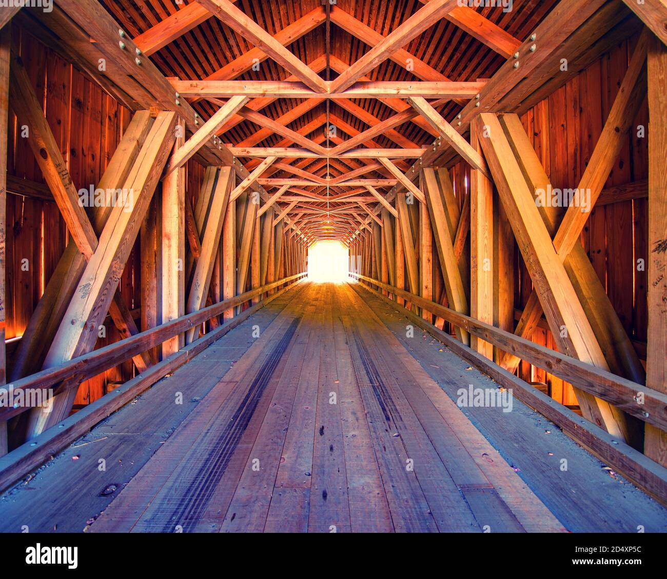 Lowes covered bridge hires stock photography and images Alamy