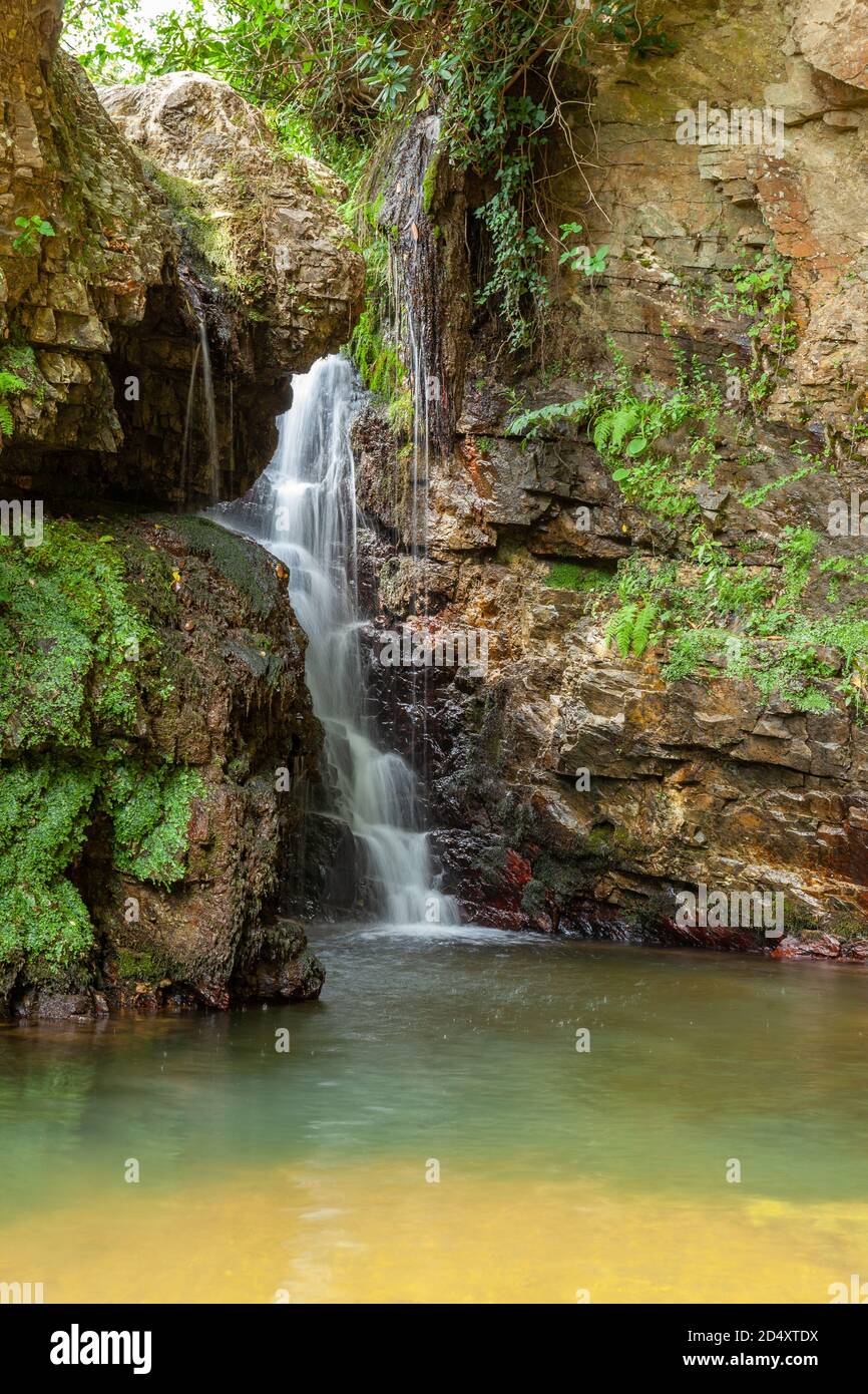 Cehennem Selaleleri (hell waterfalls) Vize, Kirklareli - Turkey Stock Photo