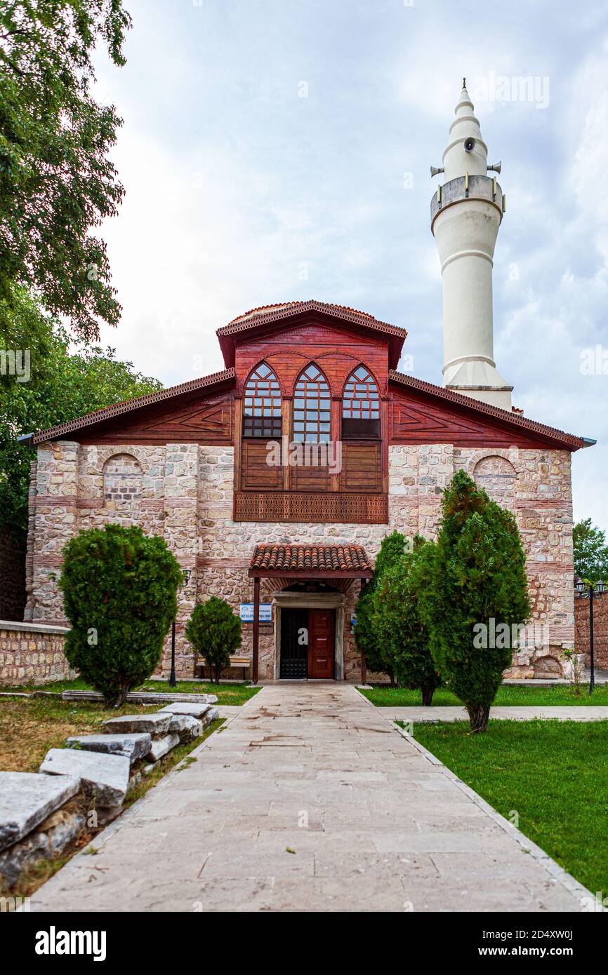 Gazi Suleyman Pasha Mosque (Hagia Sophia of Vize), Vize - Kirklareli. Stock Photo