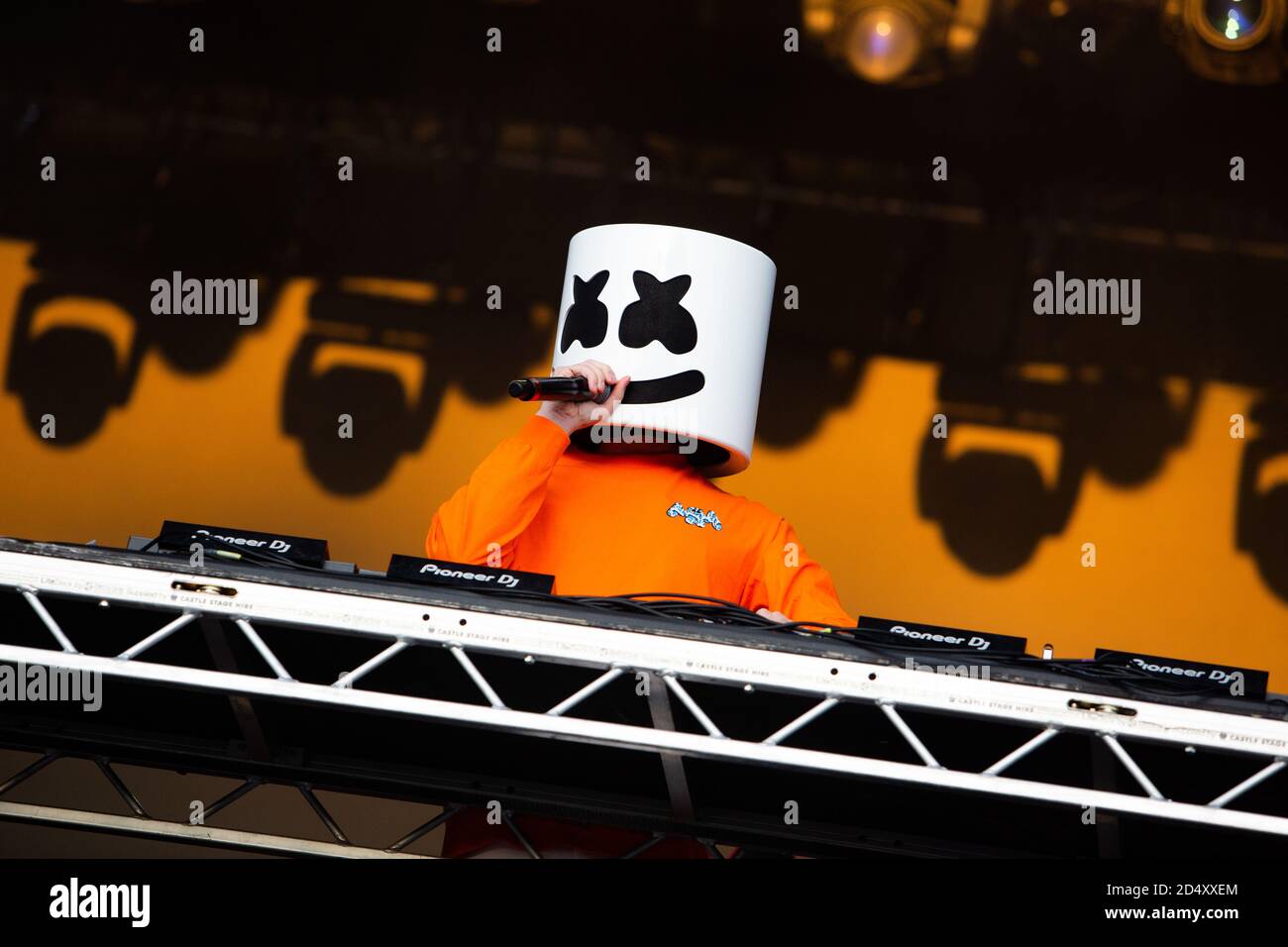 Electronic Music Star 'Marshmello' Performs live during the annual