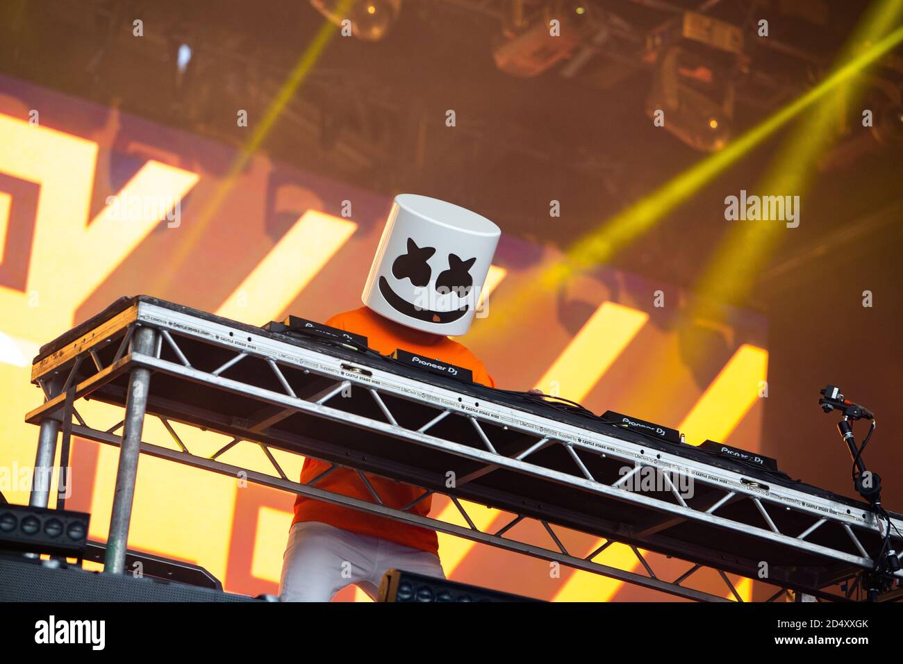 Electronic Music Star 'Marshmello' Performs live during the annual