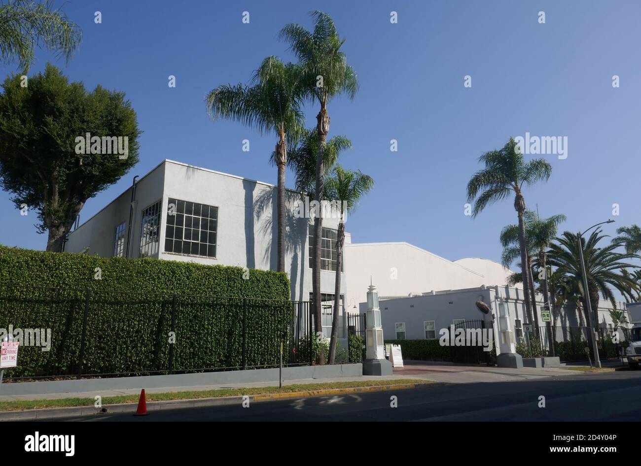 Los Angeles, California, USA 11th October 2020 A general view of atmosphere of Sunset Las Palmas Studios, formerly  Hollywood Center Studios and General Service Studios, the location where Lucille Ball and Desi Arnaz filmed the first two seasons of 'I Love Lucy', and where The Addams Family, Howard Hughes Hells Angels movie, Jeopardy, Rockford Files filmed here and Stan Laurel and Oliver Hardy, Fred Astaire Cary Grant, Marx Brothers, James Cagney filmed here at 1040 N. Las Palmas Avenue on October 11, 1995 in Los Angeles, California, USA. Photo by Barry King/Alamy Stock Photo Stock Photo