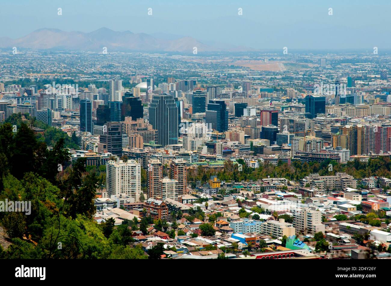 City of Santiago - Chile Stock Photo - Alamy