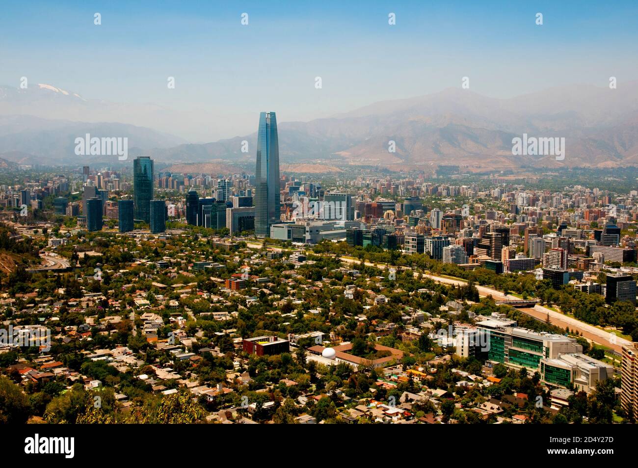 City of Santiago - Chile Stock Photo - Alamy