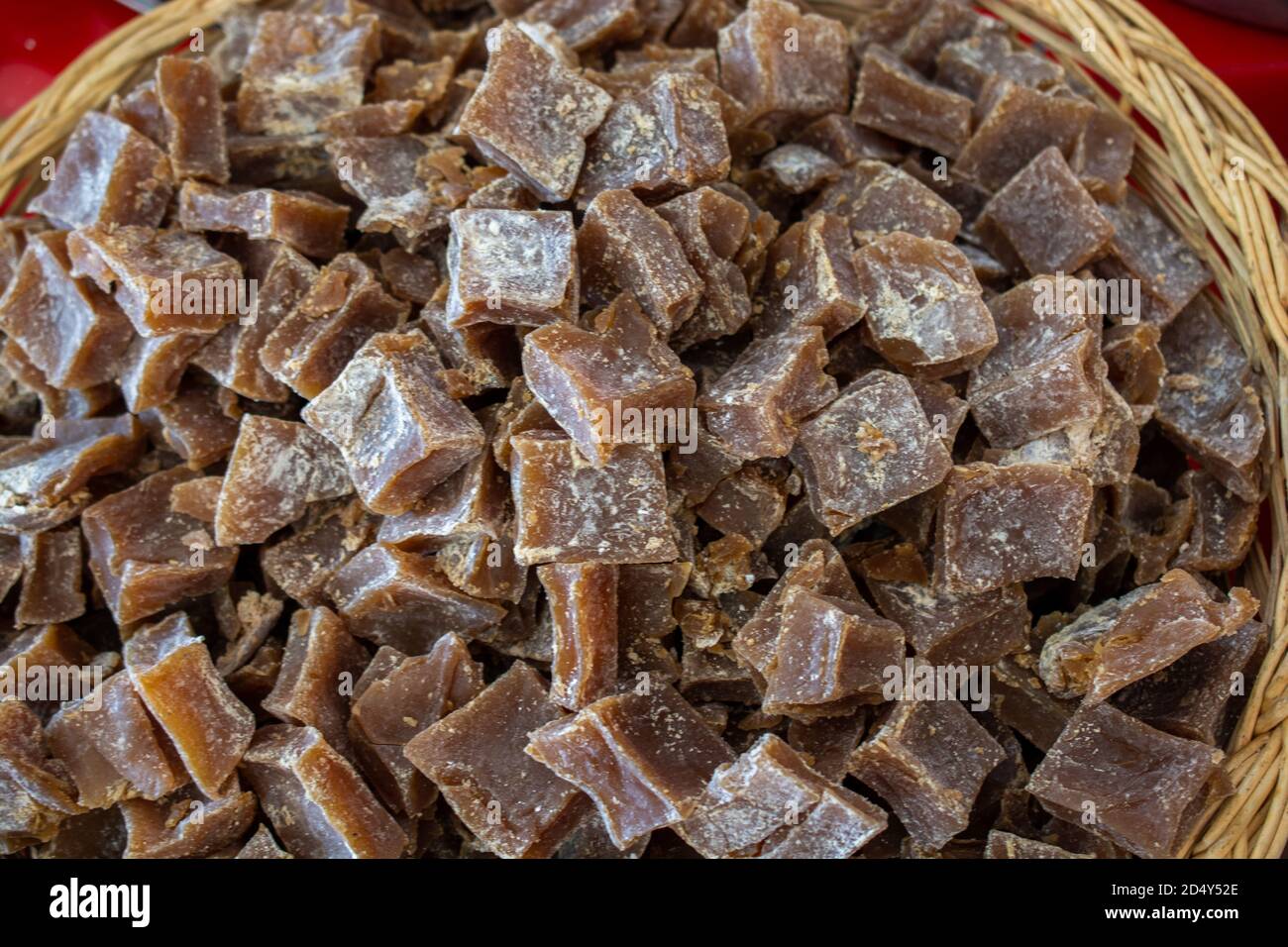 Turkish style dried fruit pulp as snack food Stock Photo