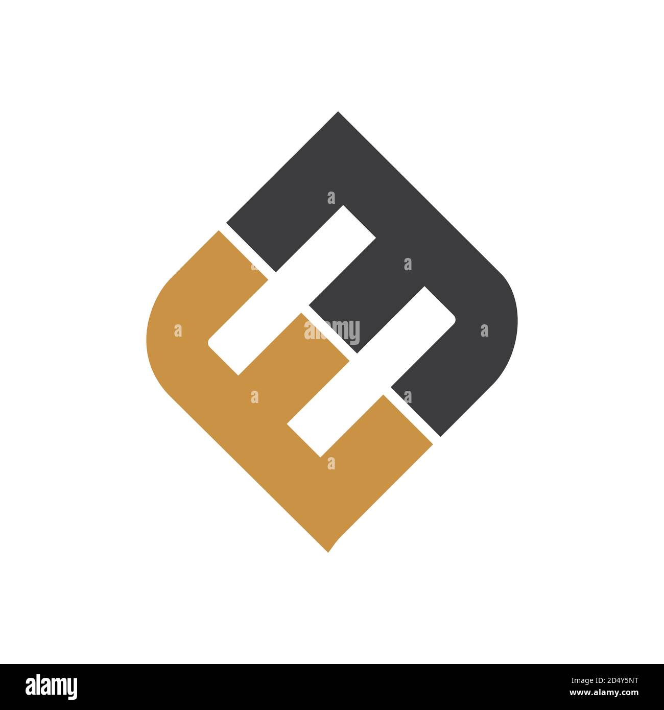 Initial letter em logo or me logo vector design template Stock Vector