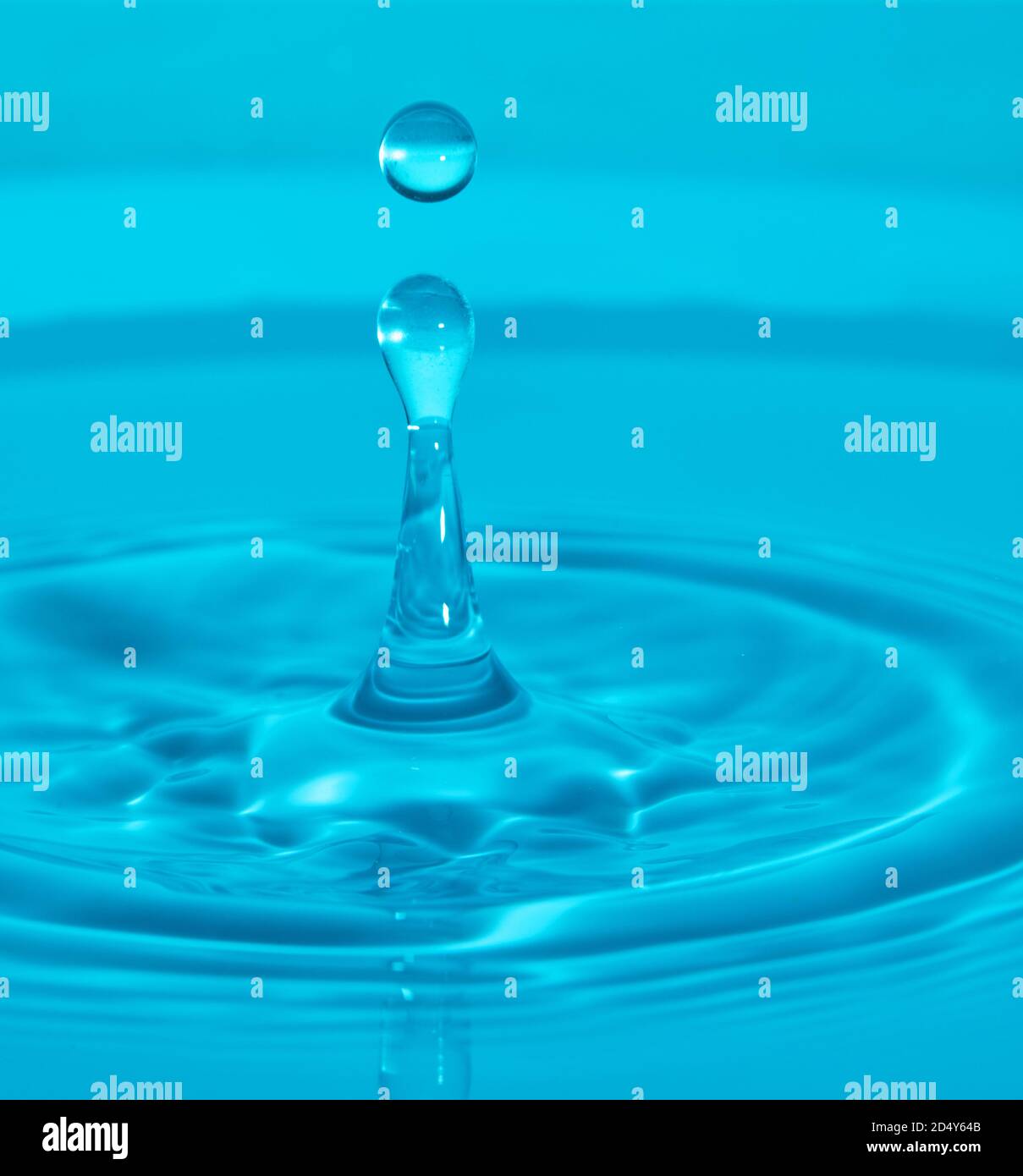 Abstract background of splash of color water, collision of colored ...