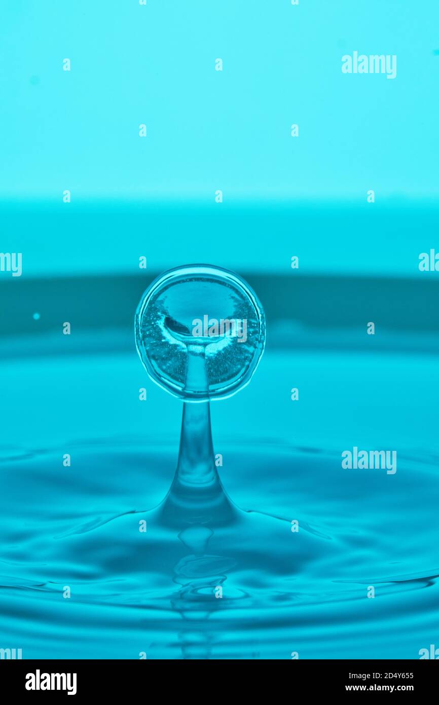 Abstract background of splash of color water, collision of colored ...