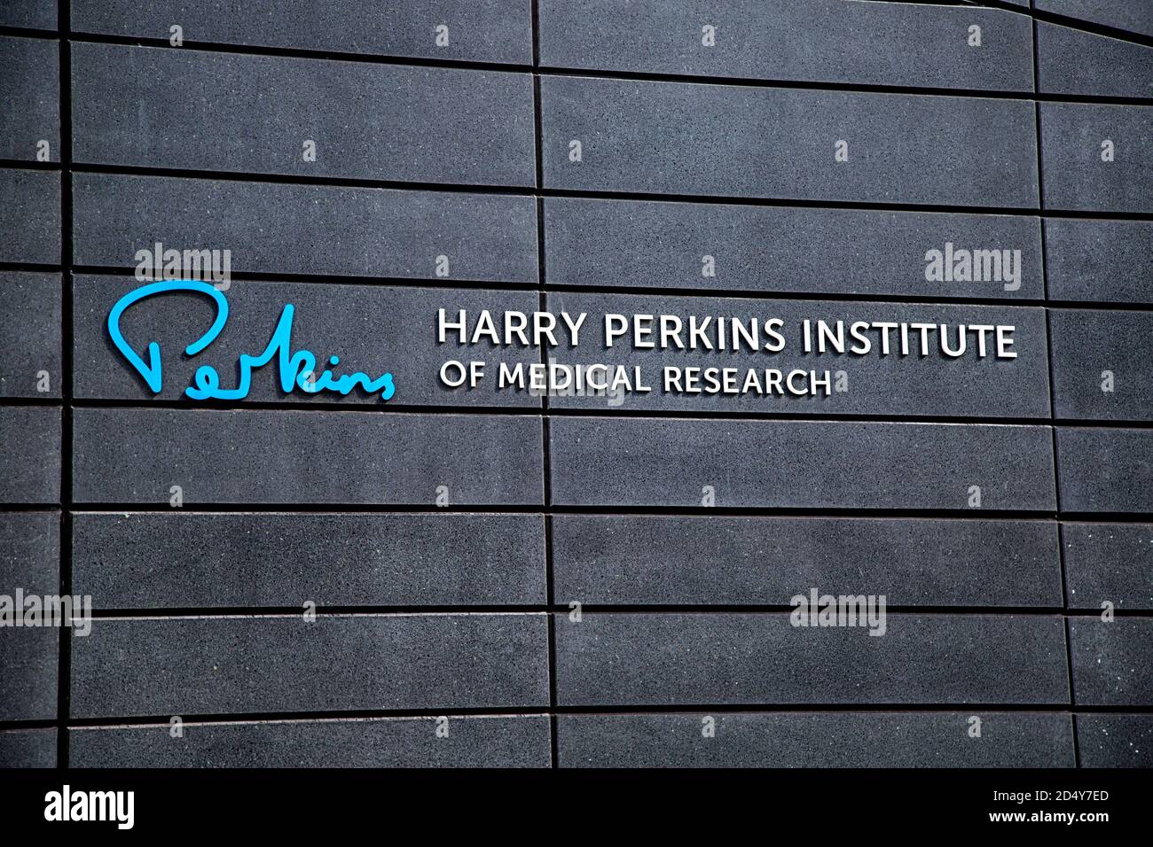 Perth, Australia - September 5th 2020: Harry Perkins Institute of Medical Research at the Fiona Stanley Hospital precinct in Murdoch Stock Photo
