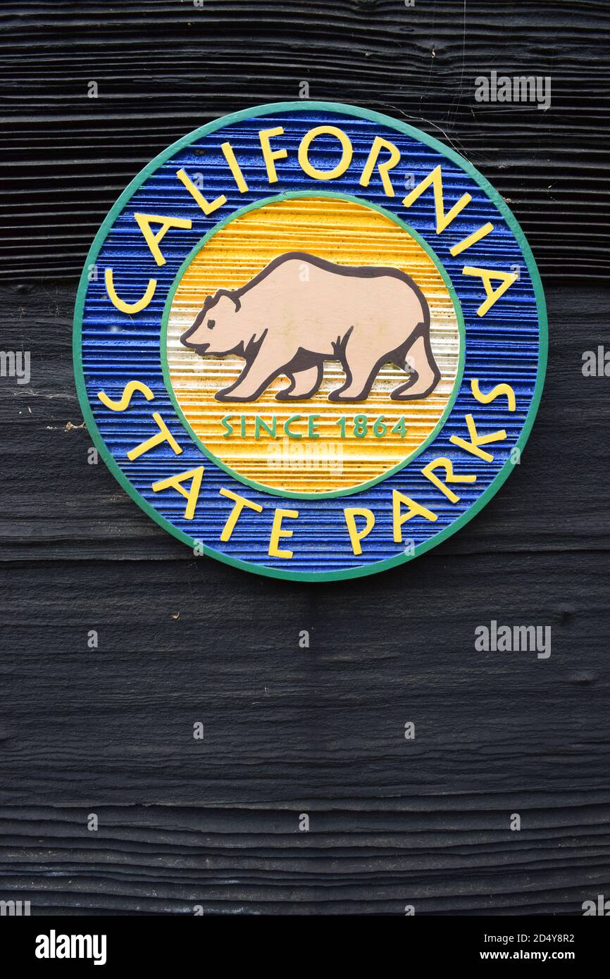 California State Parks Logo Stock Photo