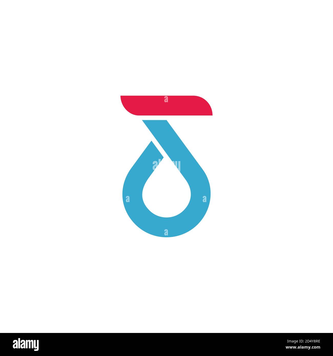 abstract letter sd curves geometric line logo vector Stock Vector Image ...