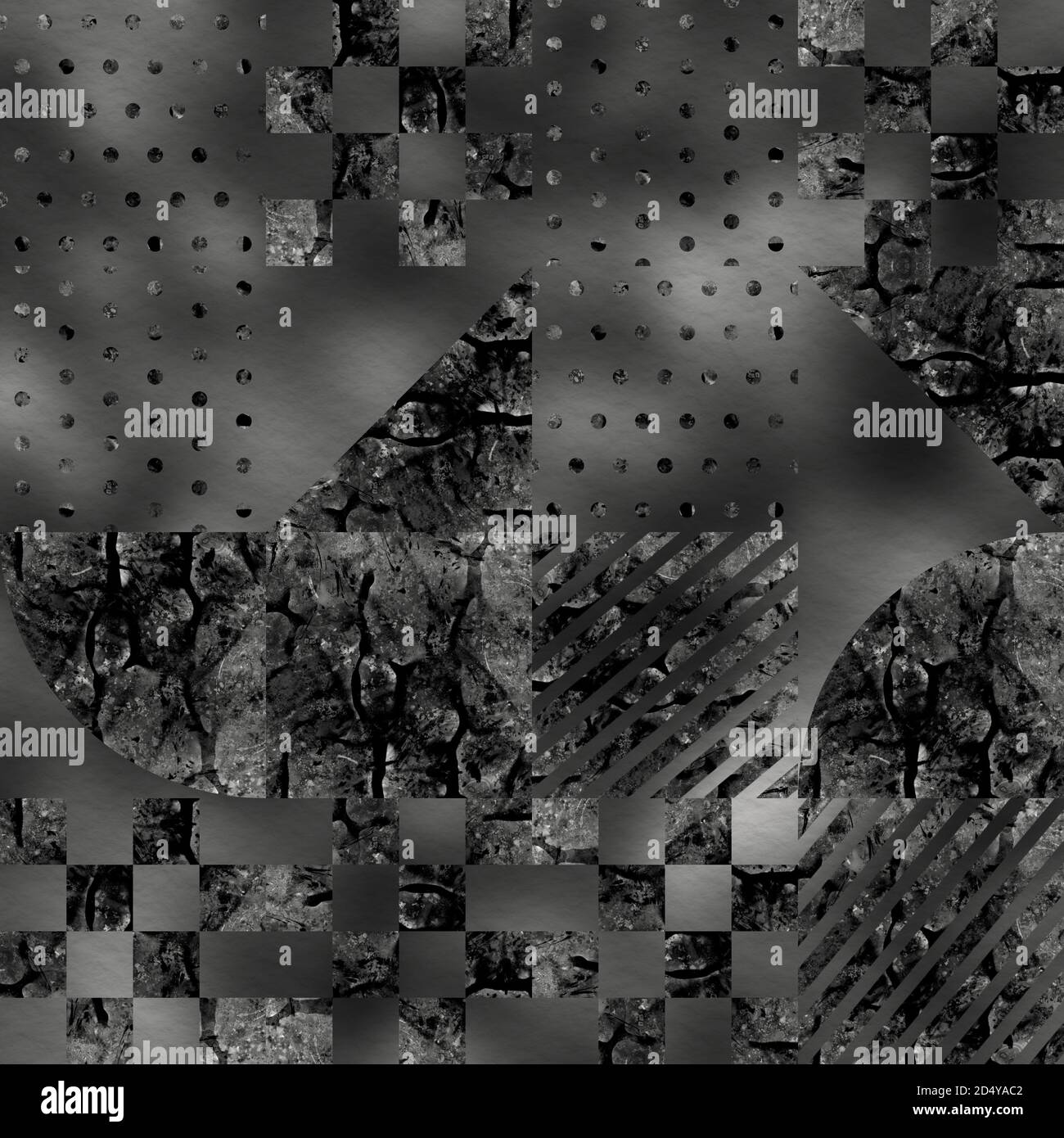 Hip random geo pattern on blurry background Stock Photo - Alamy