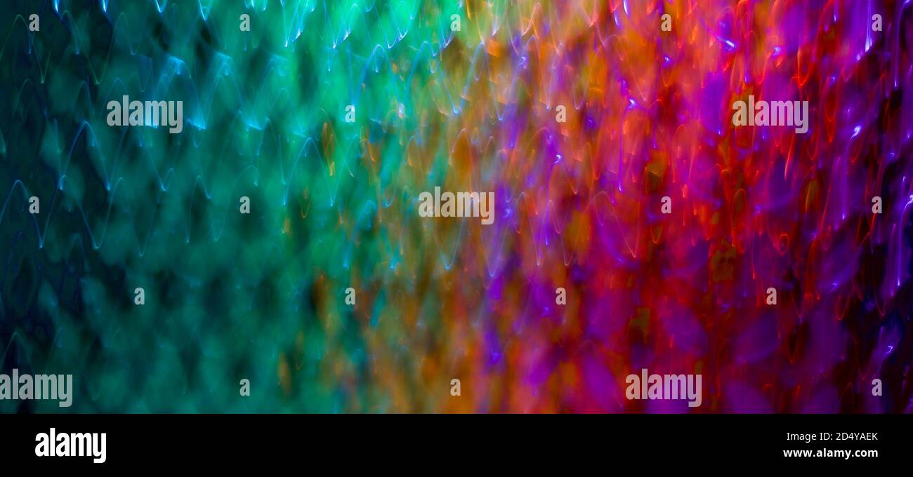 Coloured light graphic art Stock Photo