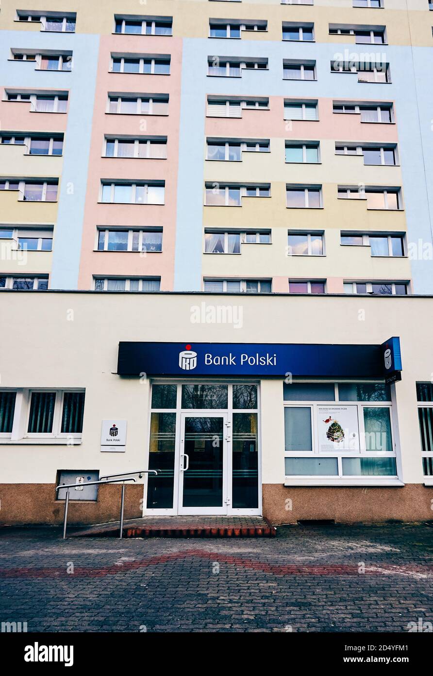 POZNAN, POLAND - Oct 04, 2020: Front enrance of a PKO Bank Polski Stock  Photo - Alamy
