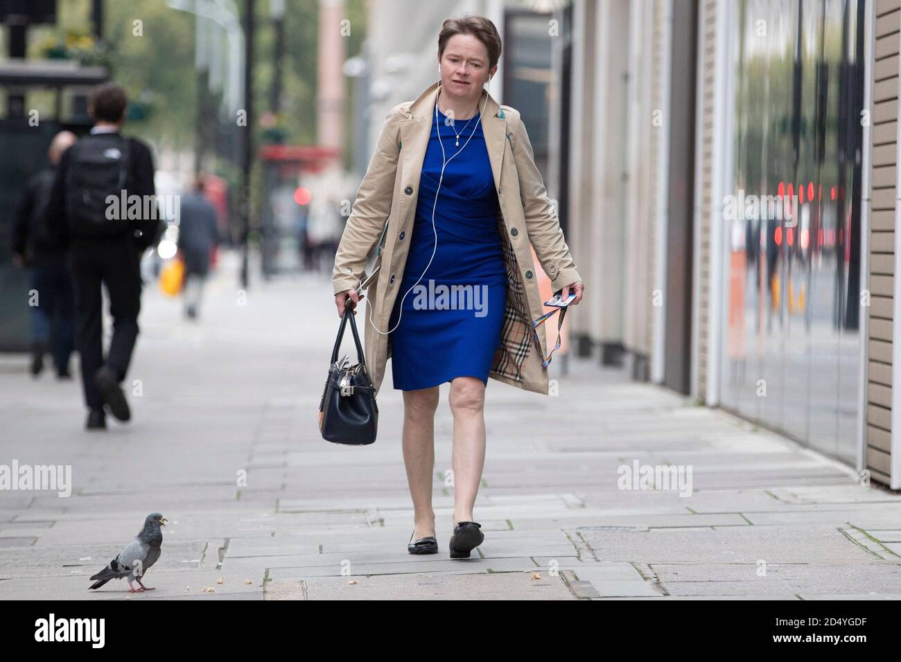Baroness Diana Mary ‘Dido’ Harding arrives at work this morning at the Department for Health, in Central London on the 12th of October 2020. As Execut Stock Photo