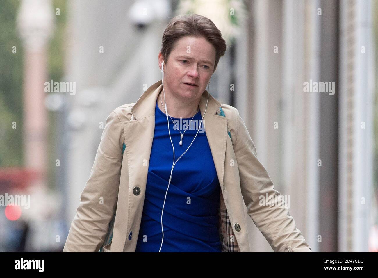 Baroness Diana Mary ‘Dido’ Harding arrives at work this morning at the Department for Health, in Central London on the 12th of October 2020. As Execut Stock Photo