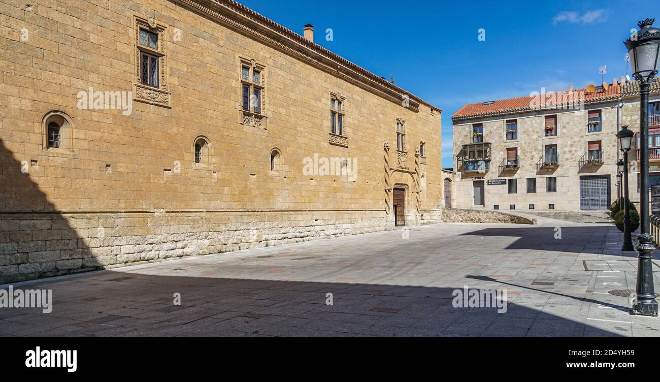 Palacio de Montarco (Montarco Palace) Ciudad Rodrigo, Spain Stock Photo