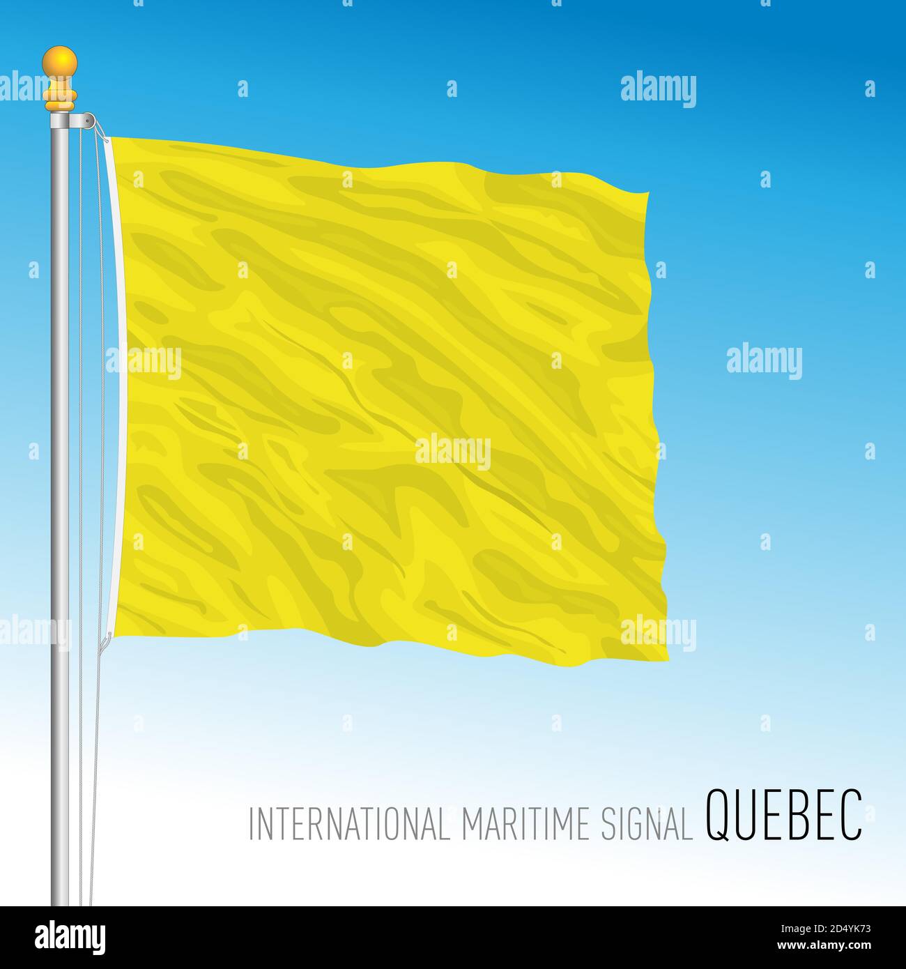 Osculati Signalflagge Flagge Flaggensignal A C N Q Alpha Charlie November Quebec 