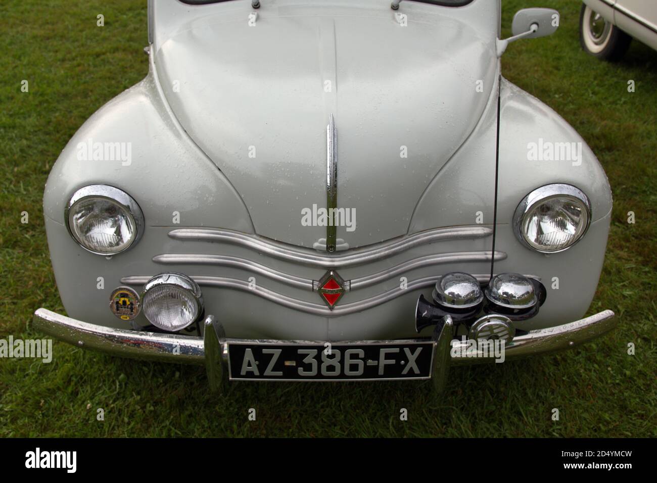 Renault 4CV vintage French car in     France Stock Photo